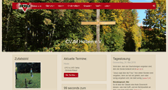 Desktop Screenshot of cvjm-huelben.de
